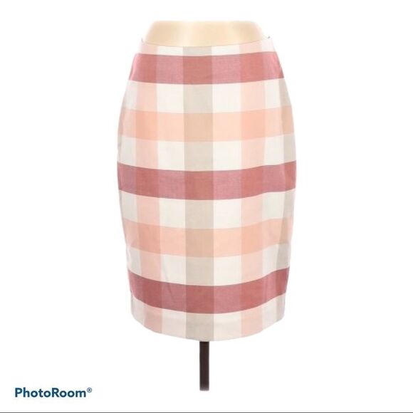 Ann Taylor Factory Plaid Skirt - Picture 1 of 2